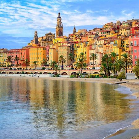 Villarey Home - Central Apartment In Menton Buitenkant foto